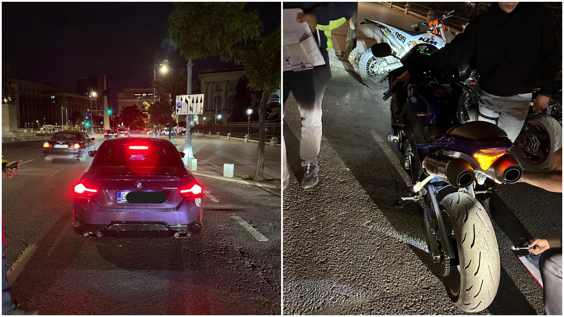 Controale ale polițiștilor în București: aproape 100 de amenzi pentru modificări neautorizate