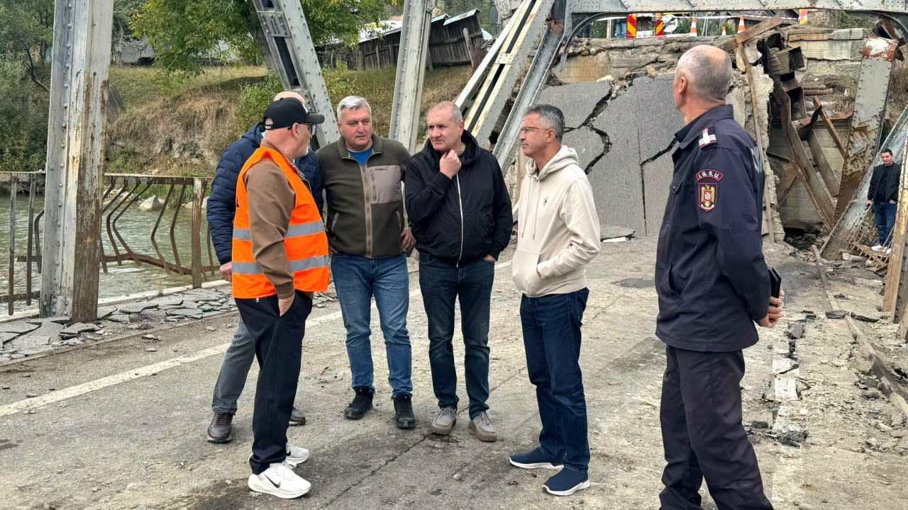 Pod provizoriu la Ciobănuș: Drumul tehnologic pentru traficul greu va fi amenajat începând de luni
