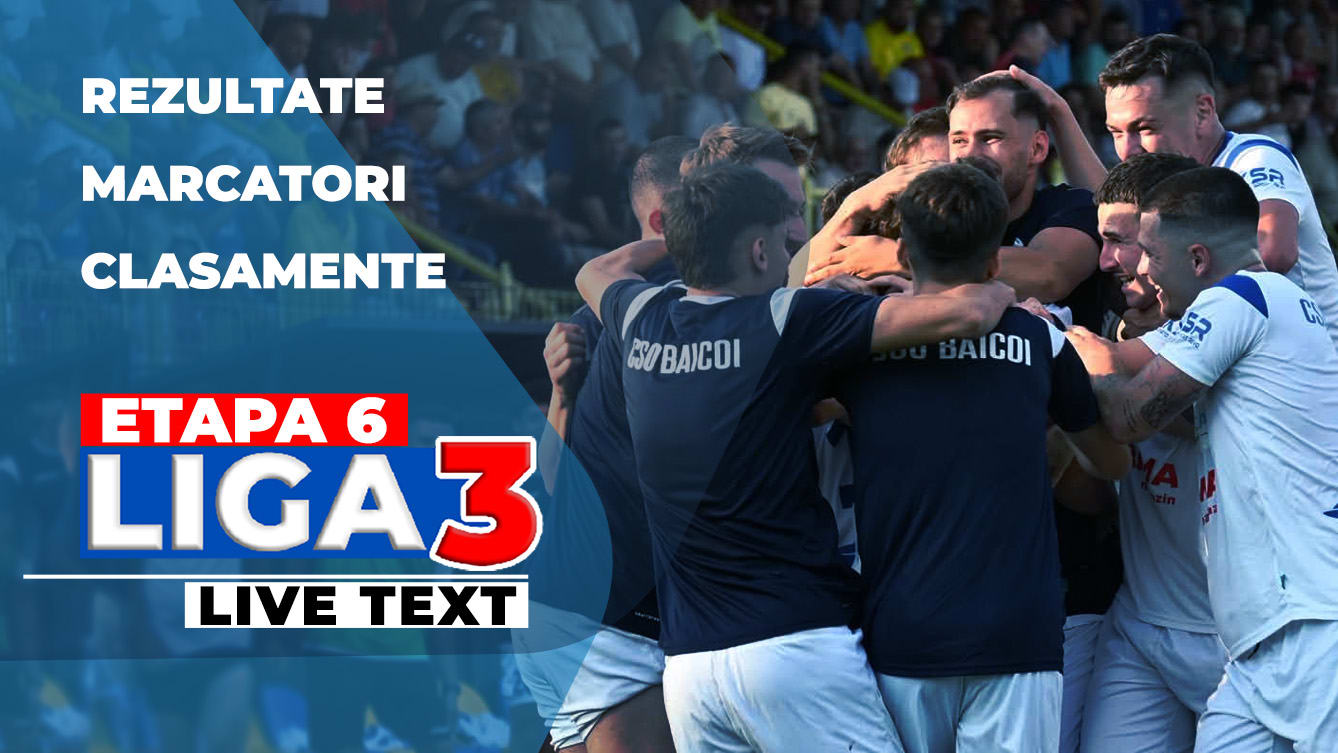 meci de fotbal Liga 3, echipe în acțiune meci de fotbal Liga 3, echipe în acțiune
