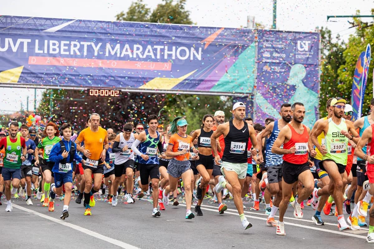 Studenții UVT pot primi prezențe la Educație Fizică dacă participă la Liberty Marathon