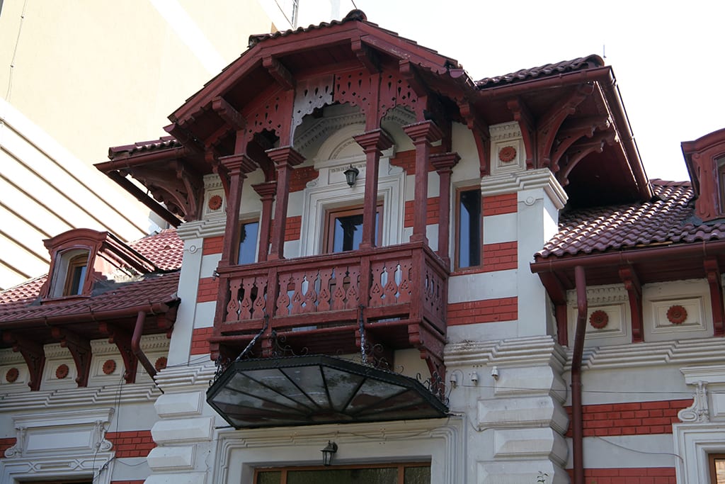 clădire istorică în centrul Constanței, în proces de restaurare