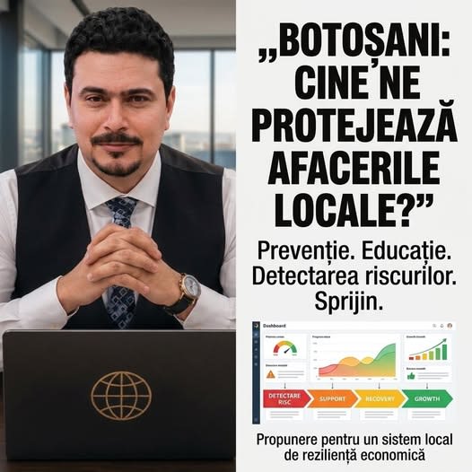 Propunere pentru Botoșani: un comitet care să prevină falimentele firmelor locale