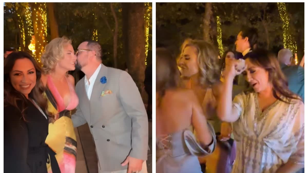 Andra și Cătălin Măruță au participat la nunta Sarei, fiica Adinei Buzatu