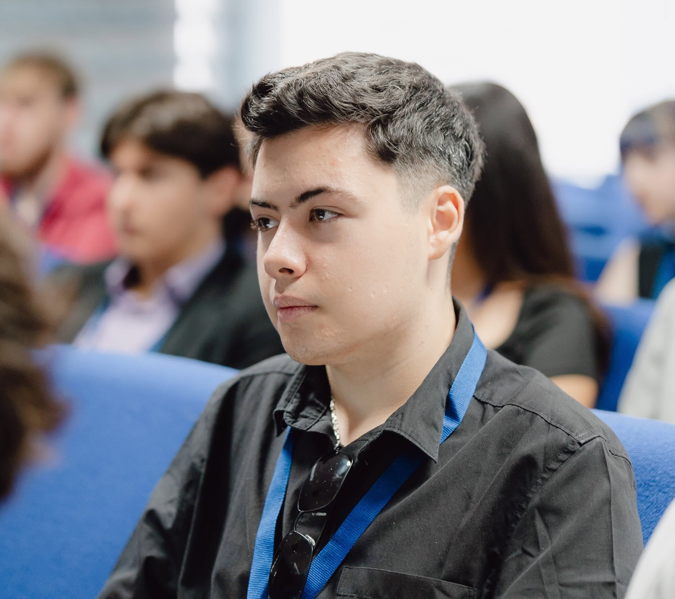 Yanis Popescu, vicepreședinte CJE Gorj, în discurs Yanis Popescu, vicepreședinte CJE Gorj, în discurs
