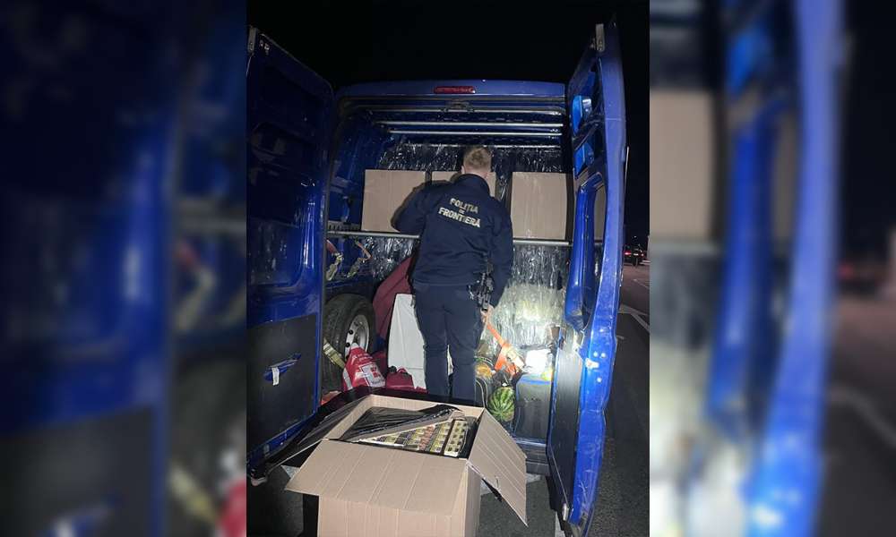 Aproximativ 144.800 de țigarete ascunse în autovehicule, descoperite de polițiștii de frontieră din Giurgiu