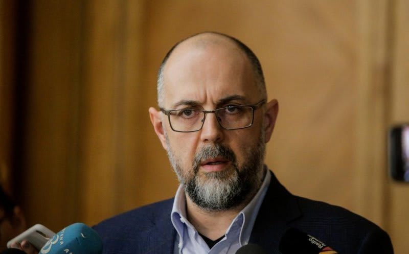 Liderul UDMR, Kelemen Hunor, în timpul declarațiilor