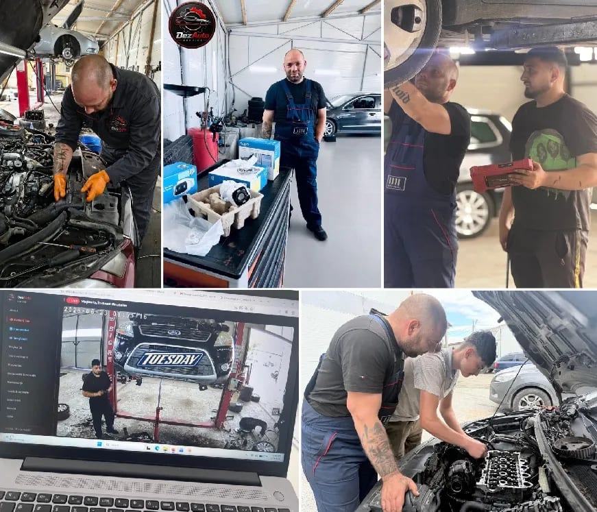 (FOTO) Service auto din Onești permite clienților să urmărească intervențiile pe telefon în timp real