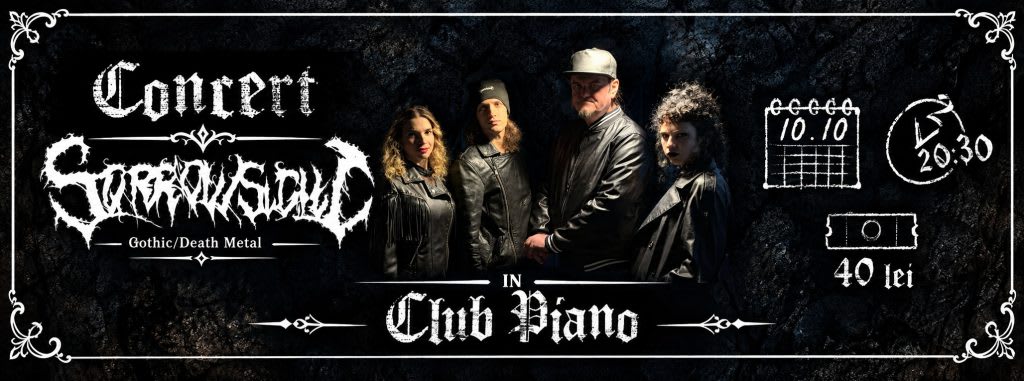 concert Gothic Doom Metal Sorrowsight la Club Piano Târgu Jiu concert Gothic Doom Metal Sorrowsight la Club Piano Târgu Jiu