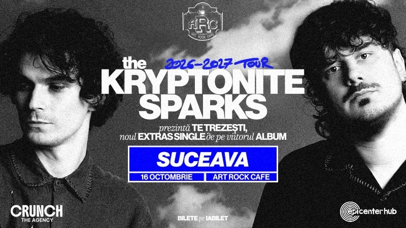 concert The Kryptonite Sparks la Art Rock Cafe Suceava concert The Kryptonite Sparks la Art Rock Cafe Suceava