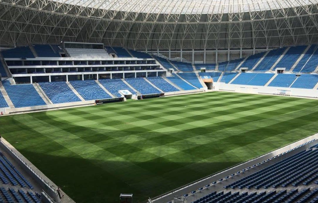 stadionul Ion Oblemenco în timpul unui meci european stadionul Ion Oblemenco în timpul unui meci european