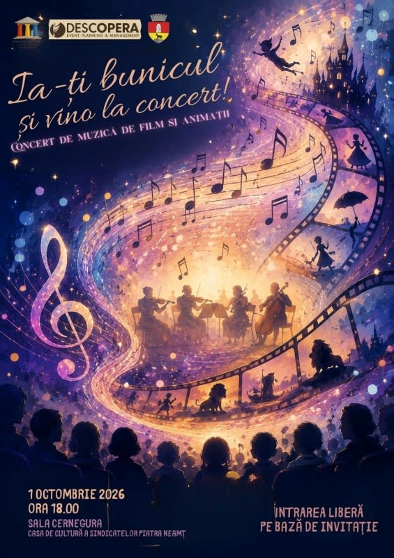 spectacol muzical la Piatra Neamț, persoane în vârstă, public spectacol muzical la Piatra Neamț, persoane în vârstă, public