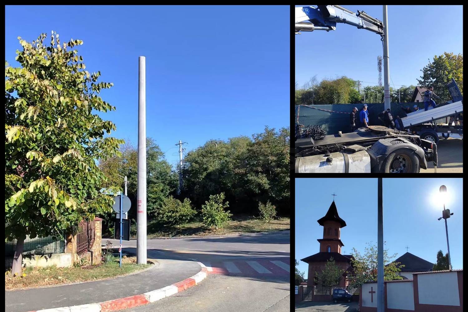Montaj stâlpi de iluminat LED în Mioveni Montaj stâlpi de iluminat LED în Mioveni