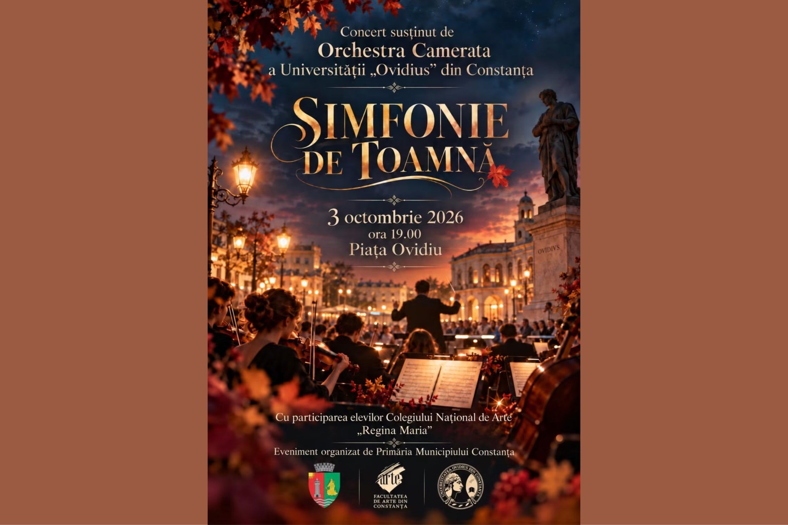 Orchestra Camerata susține concertul în Piața Ovidiu Orchestra Camerata susține concertul în Piața Ovidiu