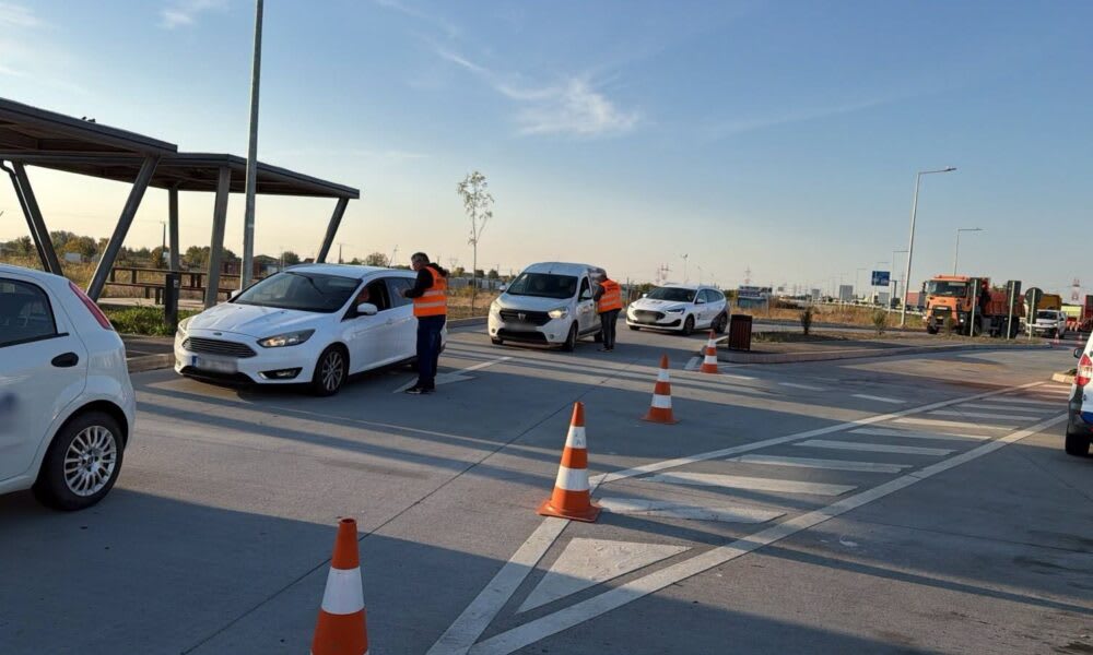 Polițiștii din Hunedoara opresc șoferii pentru anchete de trafic pe DN 66 și A1