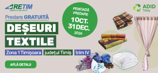 Campanie de colectare gratuită a deșeurilor textile în Zona 1 Timișoara