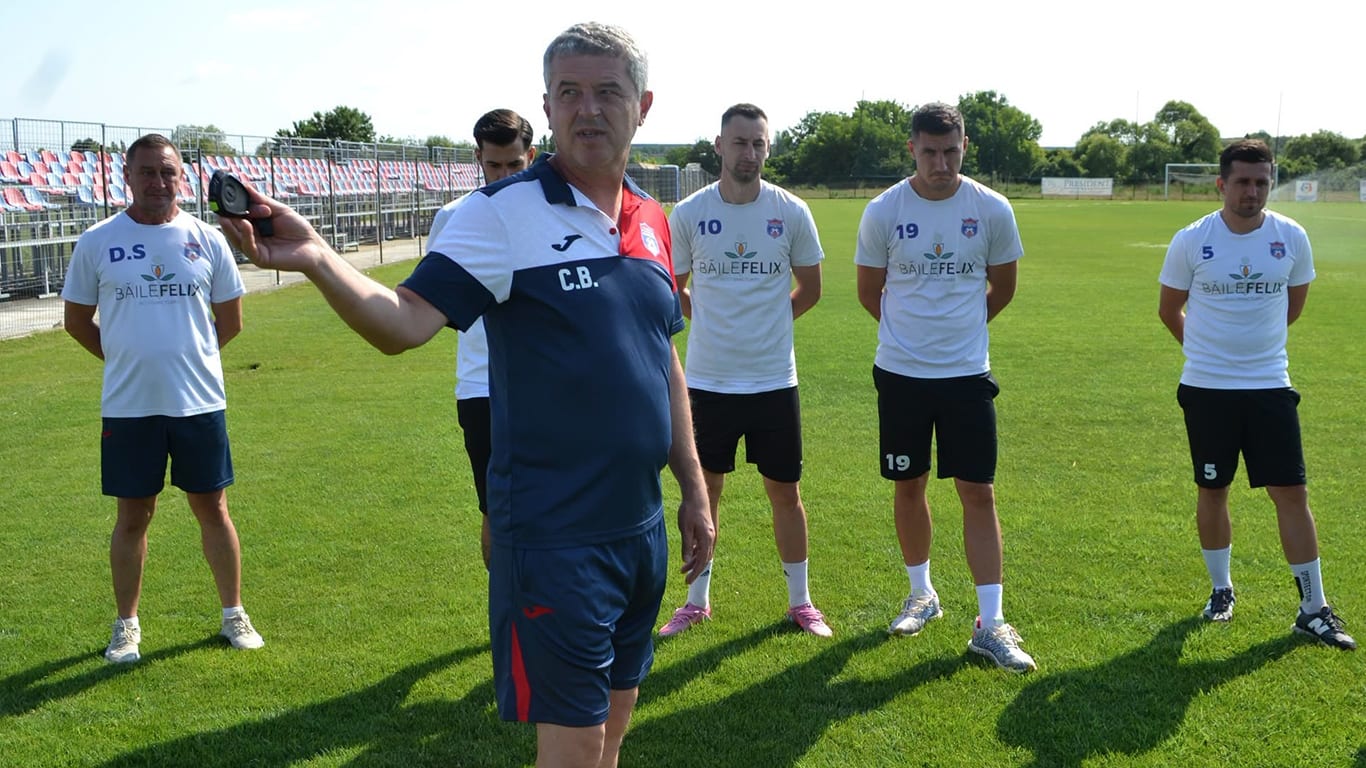 Cosmin Bodea în timpul recuperării după infarct Cosmin Bodea în timpul recuperării după infarct