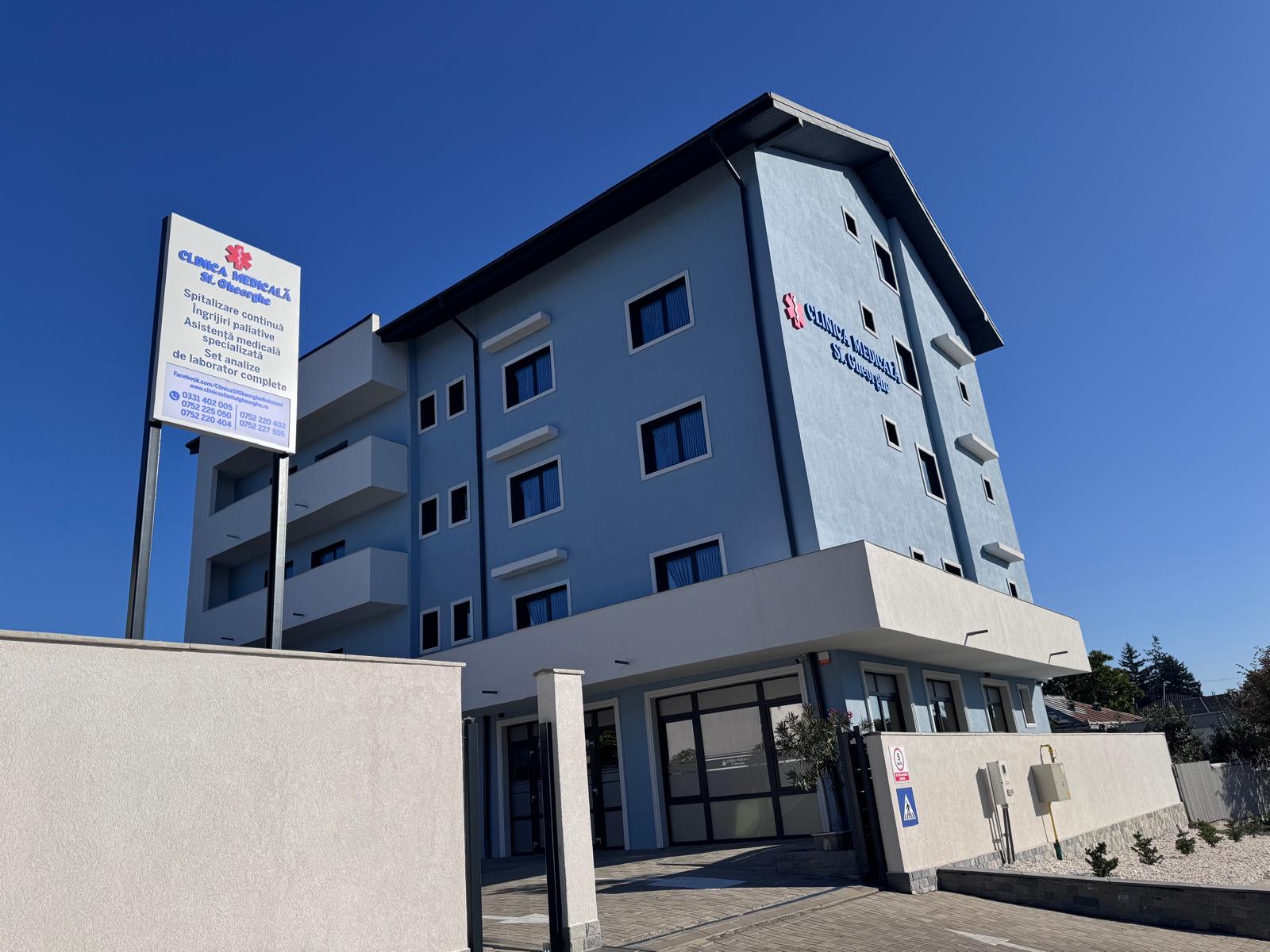 Noua Clinica „Sfântul Gheorghe” din Botoșani: îngrijiri și specializări diverse