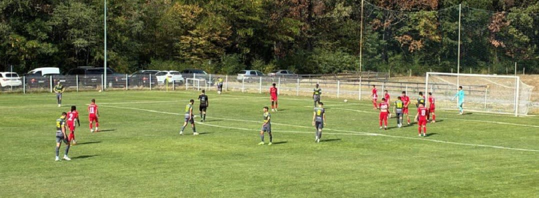 Meci de fotbal amical FC Argeș vs CSM Deva la Albota Meci de fotbal amical FC Argeș vs CSM Deva la Albota
