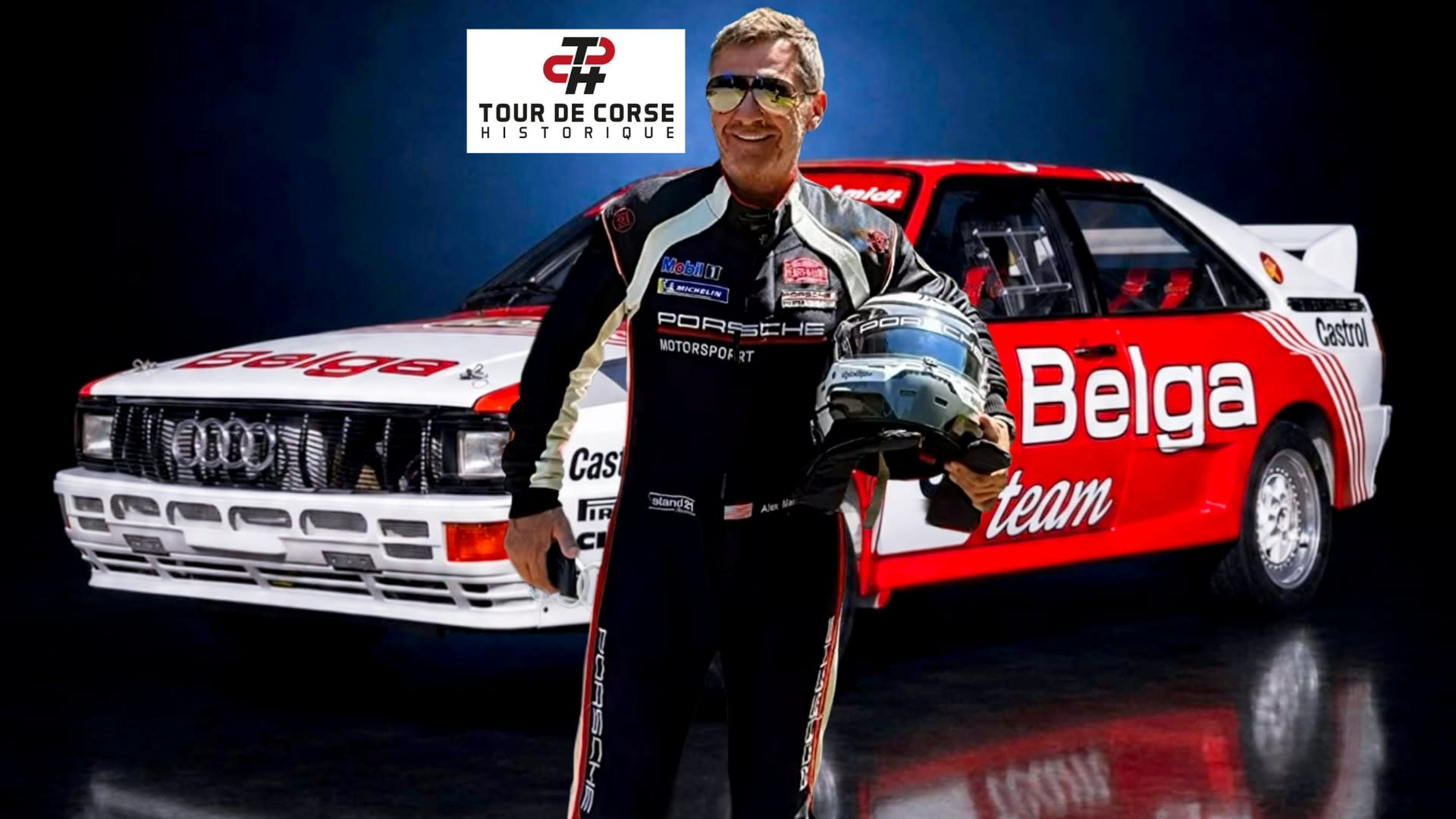 pilot român în mașină de curse, competiție de motorsport