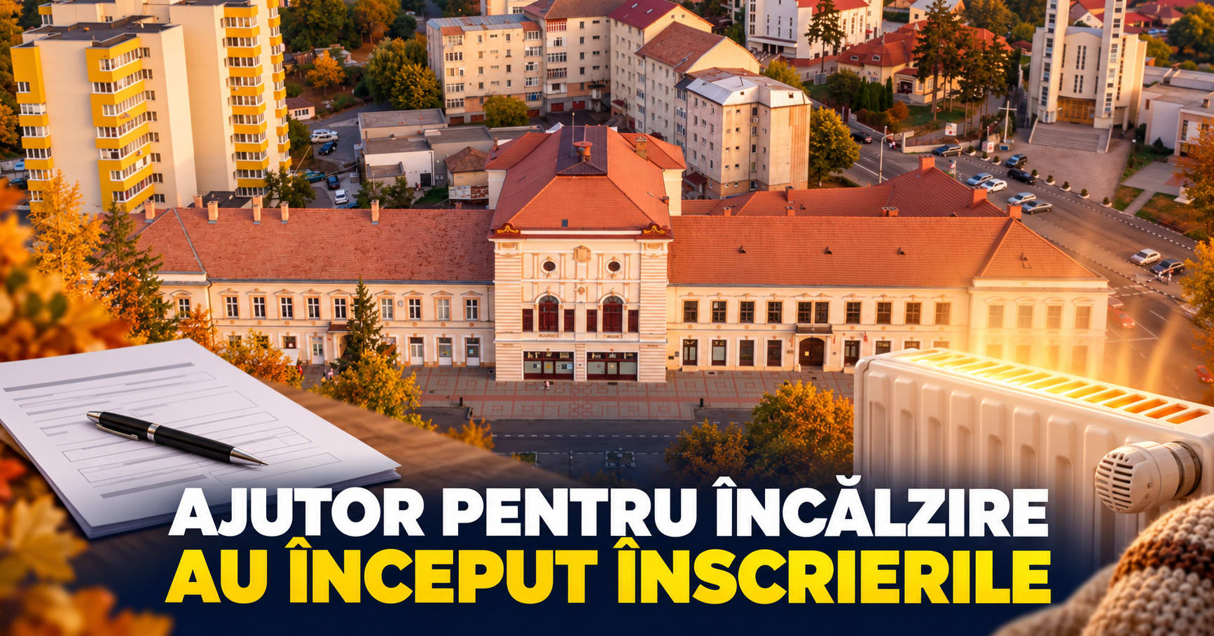 Zălăuanii pot solicita ajutor pentru încălzire și energie începând din octombrie 2026
