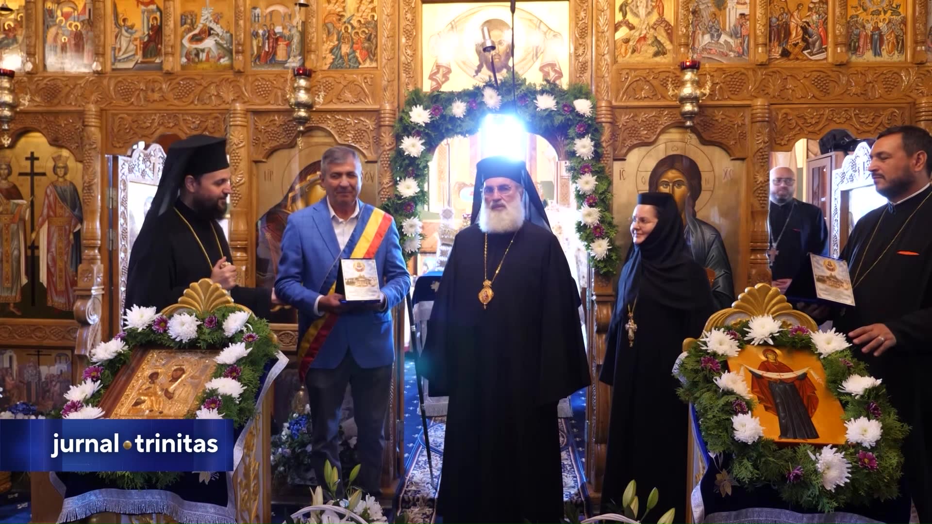 slujbă religioasă la Mănăstirea Valea Budului slujbă religioasă la Mănăstirea Valea Budului