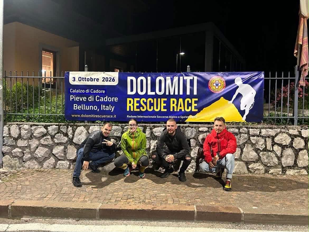 Salvamont Mureș participă la Dolomiti Rescue Race în Italia