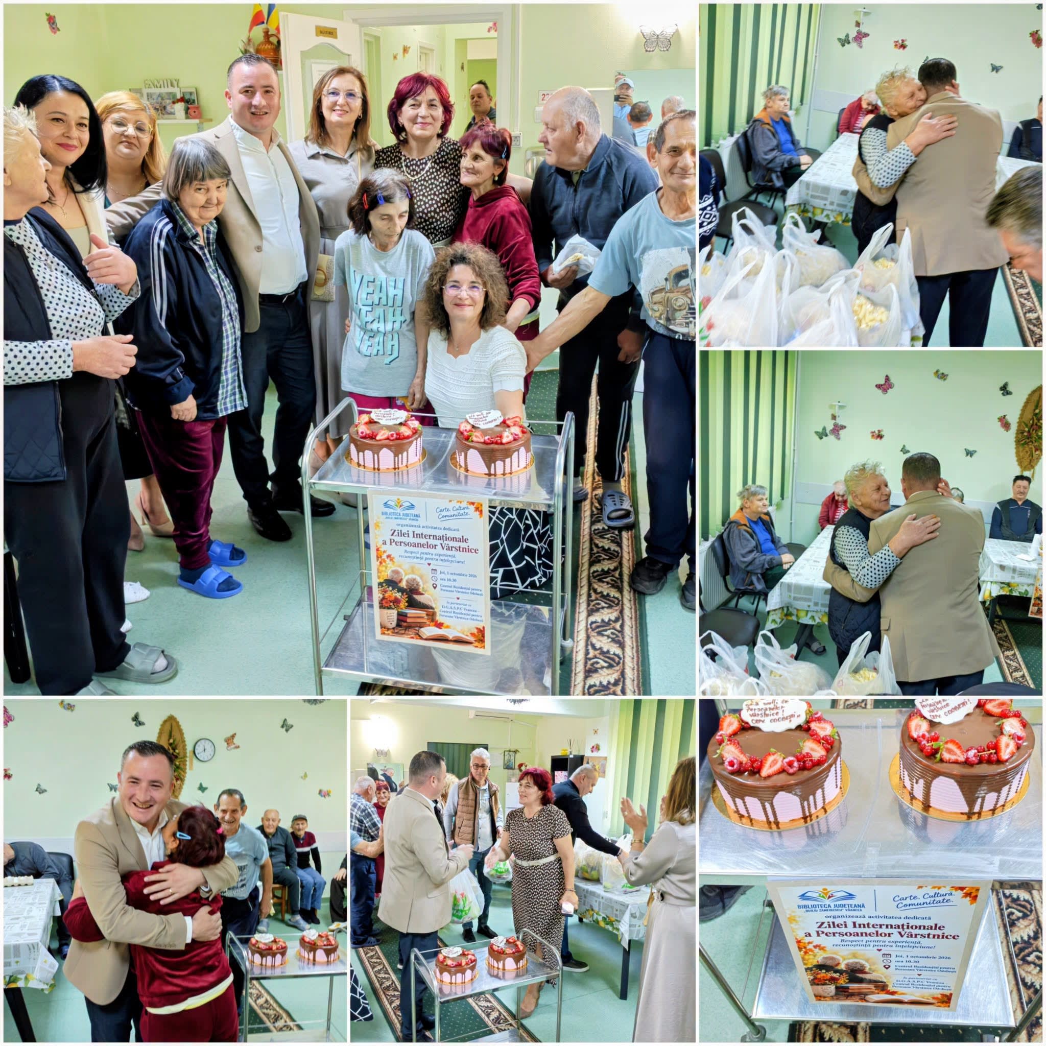 seniori sărbătoriți de Ziua Internațională a Persoanelor Vârstnice în centrele din Vrancea seniori sărbătoriți de Ziua Internațională a Persoanelor Vârstnice în centrele din Vrancea