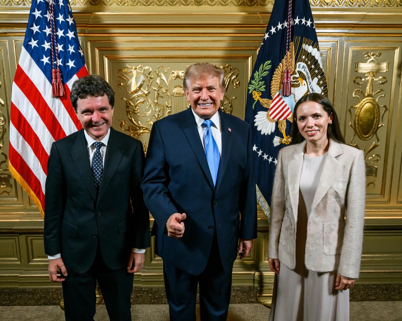 Nicușor Dan s-a întâlnit cu Donald Trump la New York în cadrul ONU