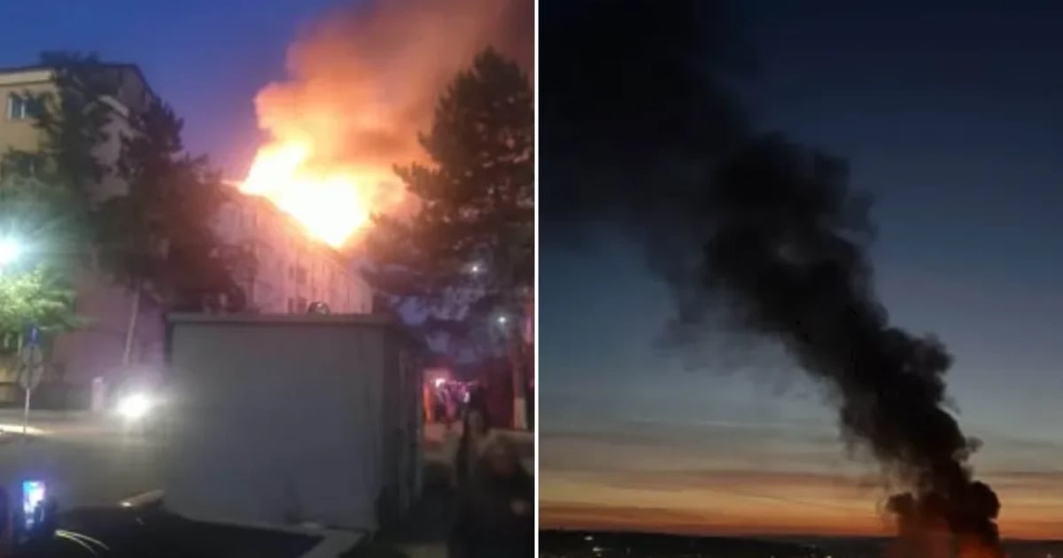 Incendiu la un bloc din Suceava: mansarda a fost cuprinsă de flăcări, fără victime
