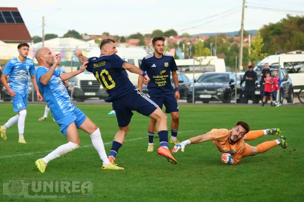 Progresul Pecica a învins CIL Blaj 2-1 în Liga 3, primul eșec pentru lider
