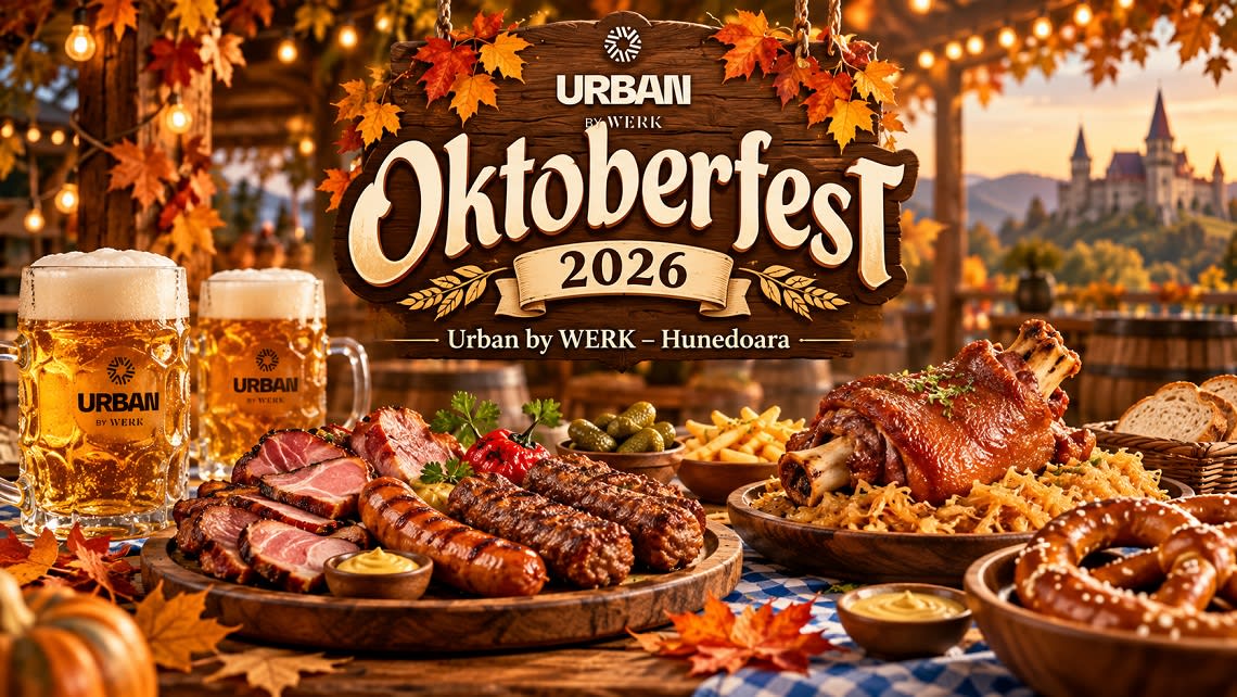 Oktoberfest la Urban by WERK: grupurile de prieteni beneficiază de ofertă specială