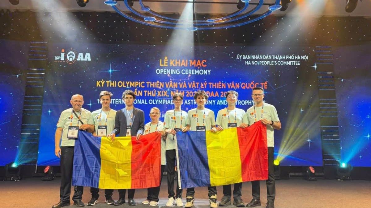 Elevii români au câștigat 3 medalii de aur și 2 de argint la Olimpiada Internațională de Astrofizică din Vietnam