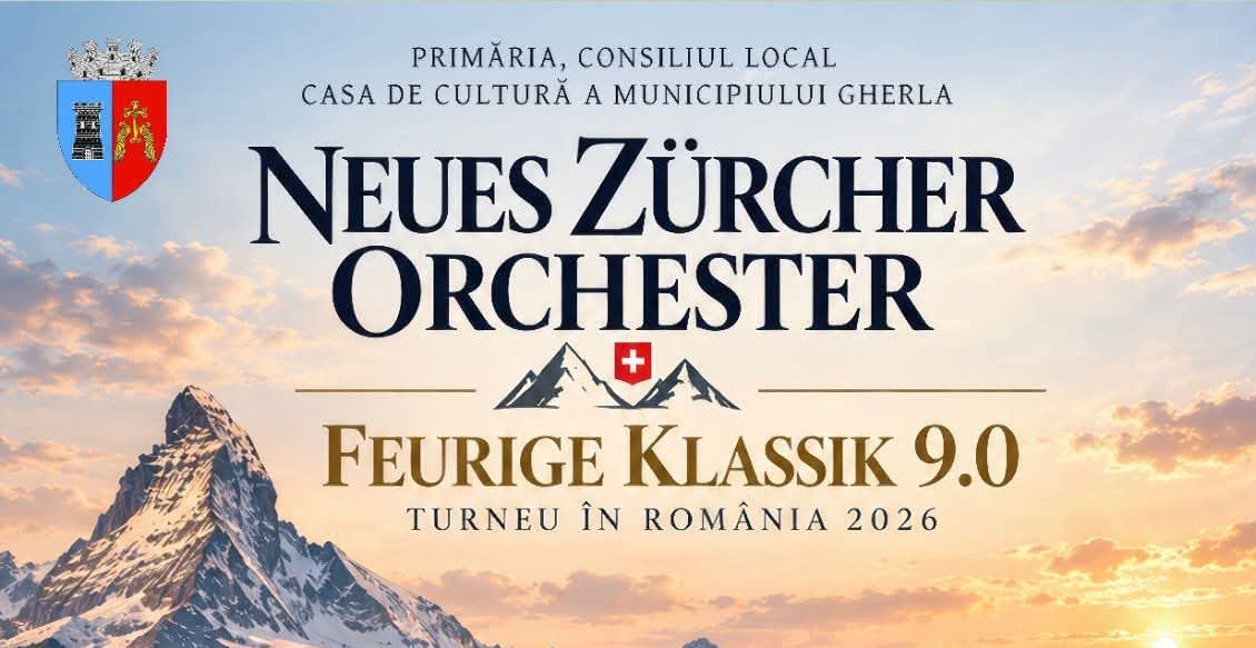 Concertul orchestrei elvețiene 'Neues Zürcher Orchester' la Gherla, pe 6 octombrie 2026