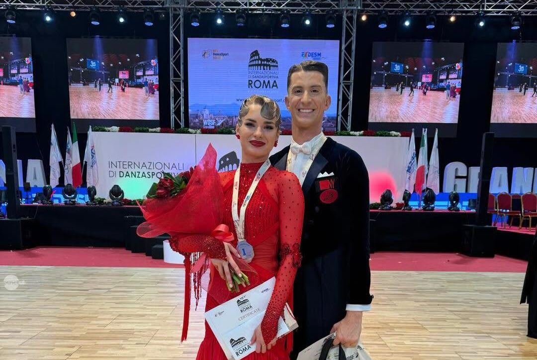 Rareș Cojoc și Andreea Matei a câștigat WDSF GrandSlam Roma 2026
