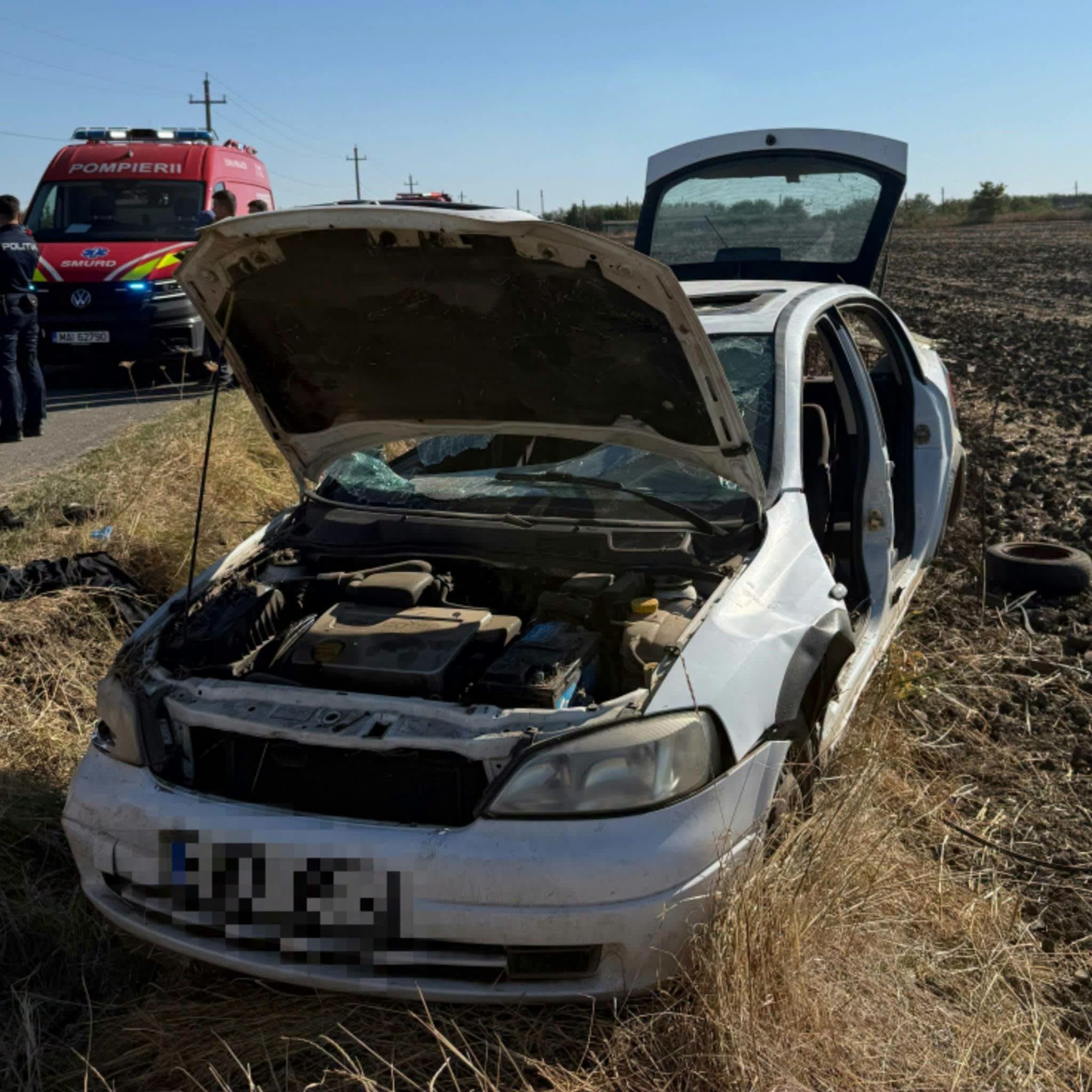 Accident grav pe DJ 504A între Izvoru și Drăghiceanu: un mort și un rănit grav