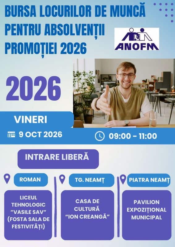 eveniment de recrutare, locații din Neamț, participanți eveniment de recrutare, locații din Neamț, participanți