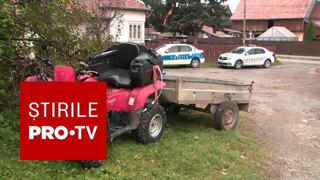 ATV răsturnat în pădure, adolescent grav rănit ATV răsturnat în pădure, adolescent grav rănit