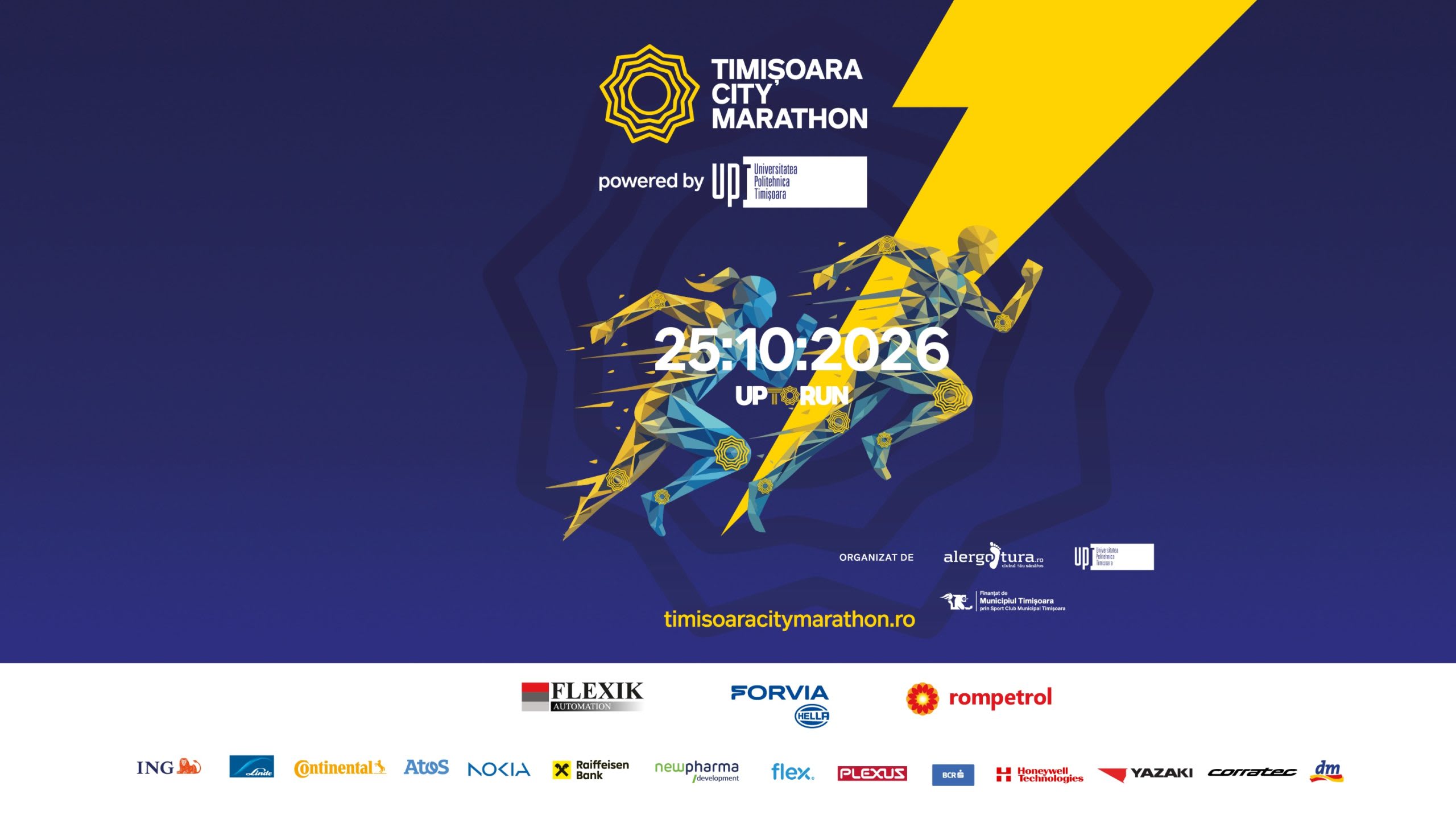 alergători pe traseu în Timișoara, start maraton alergători pe traseu în Timișoara, start maraton