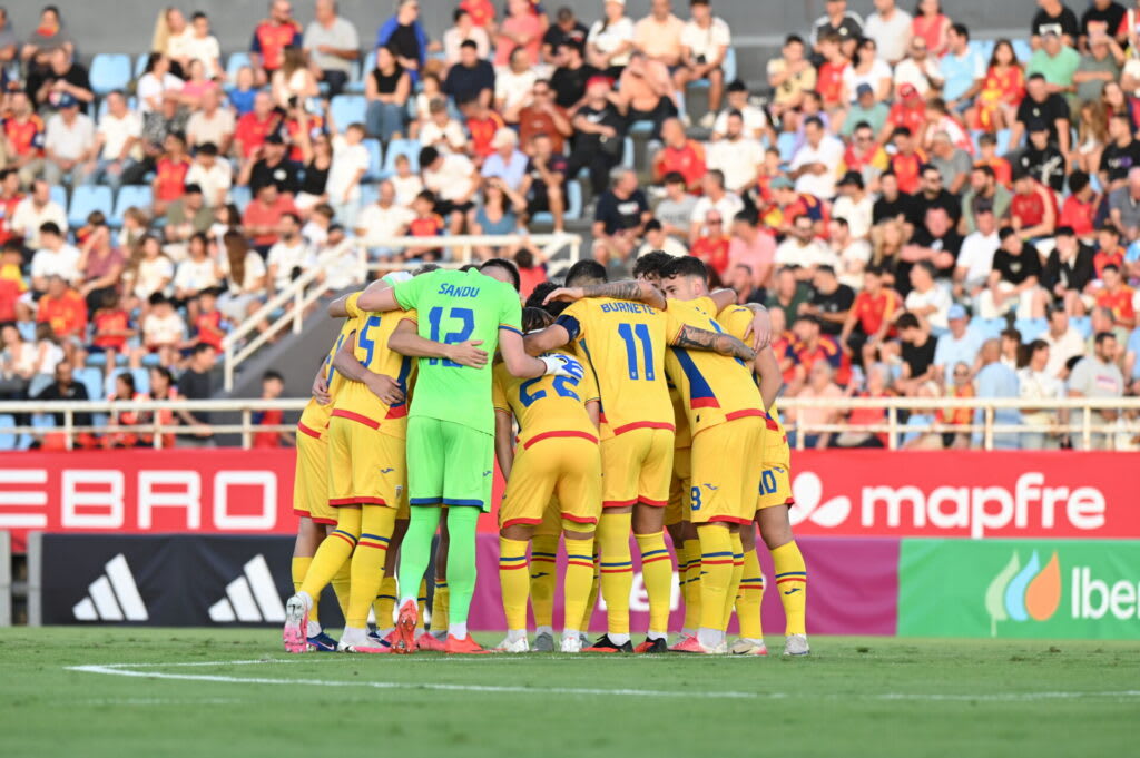 România U21, învinsă cu 7-1 de Spania în ultimul meci din preliminarii