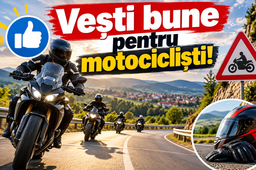 Vești bune pentru motocicliști în Sălaj: reguli noi pentru circulație și parcări