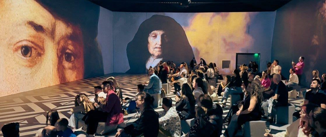 MINA Museum din Timișoara a lansat spectacole imersive cu Da Vinci și Rembrandt