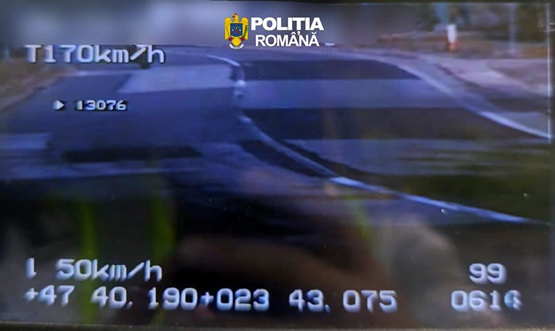 Polițiști rutieri în acțiune