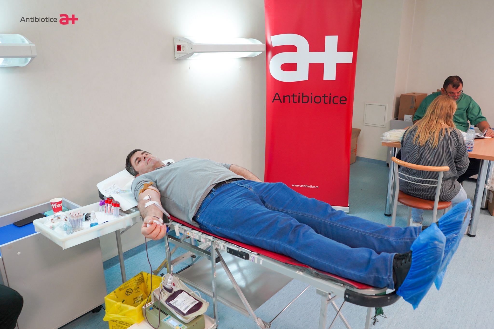 donare de sânge la Antibiotice