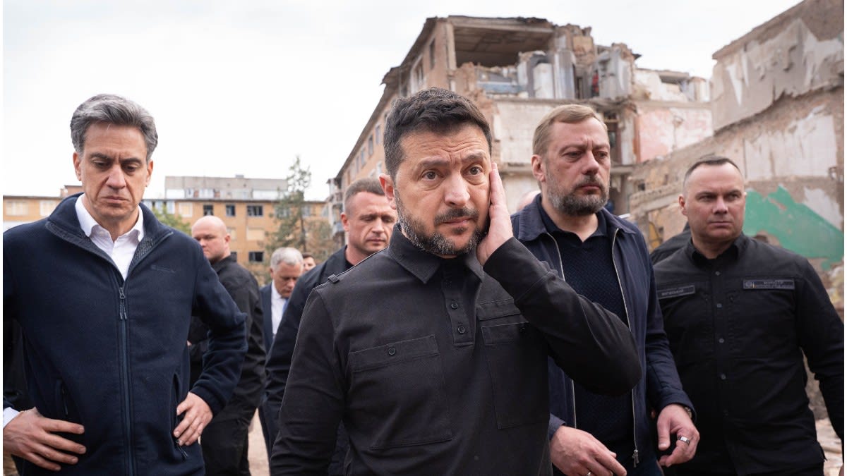 Volodimir Zelenski la o conferință de presă