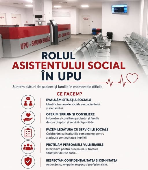 asistent social în spital, sprijin pentru pacienți asistent social în spital, sprijin pentru pacienți