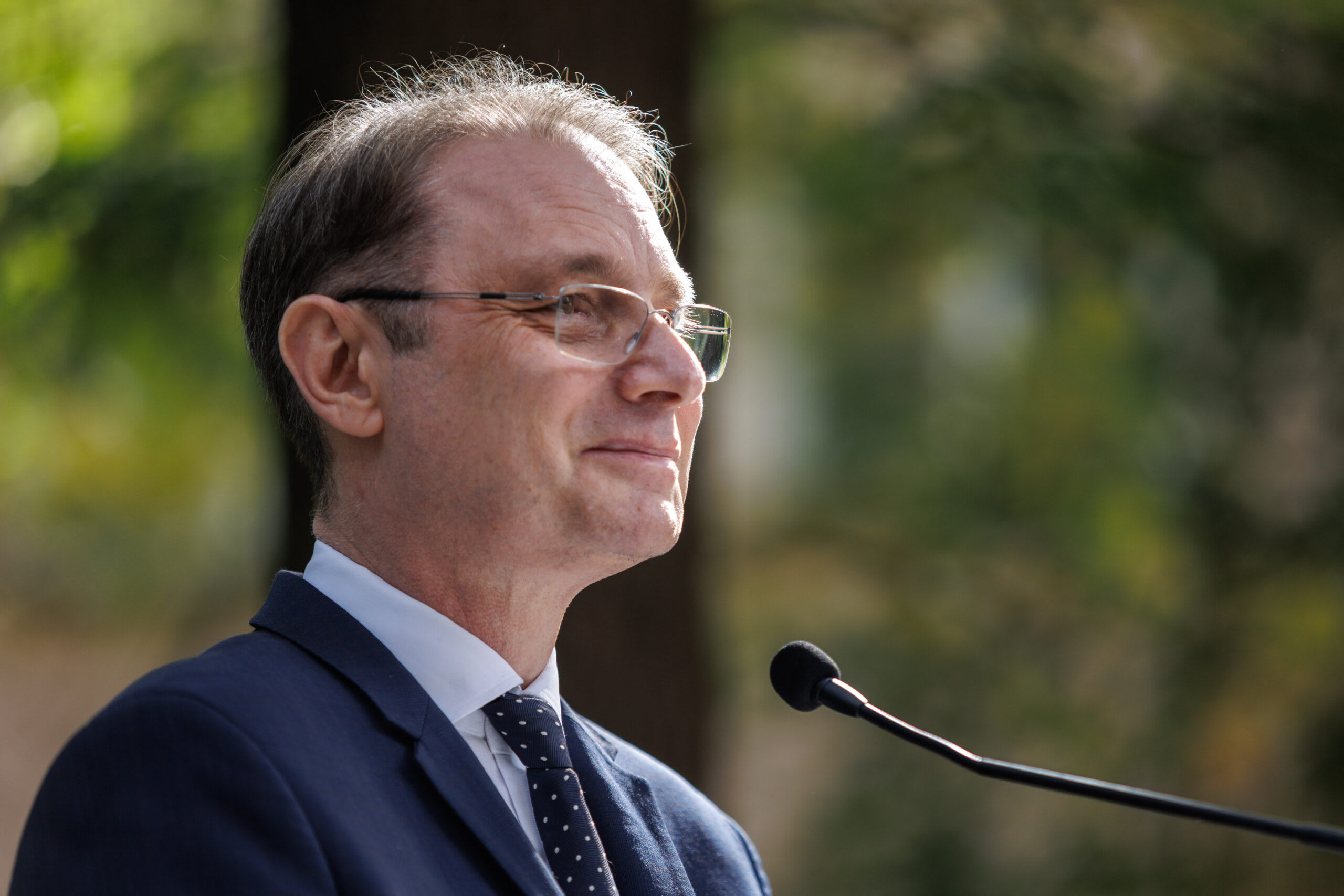 Luca Niculescu la conferință