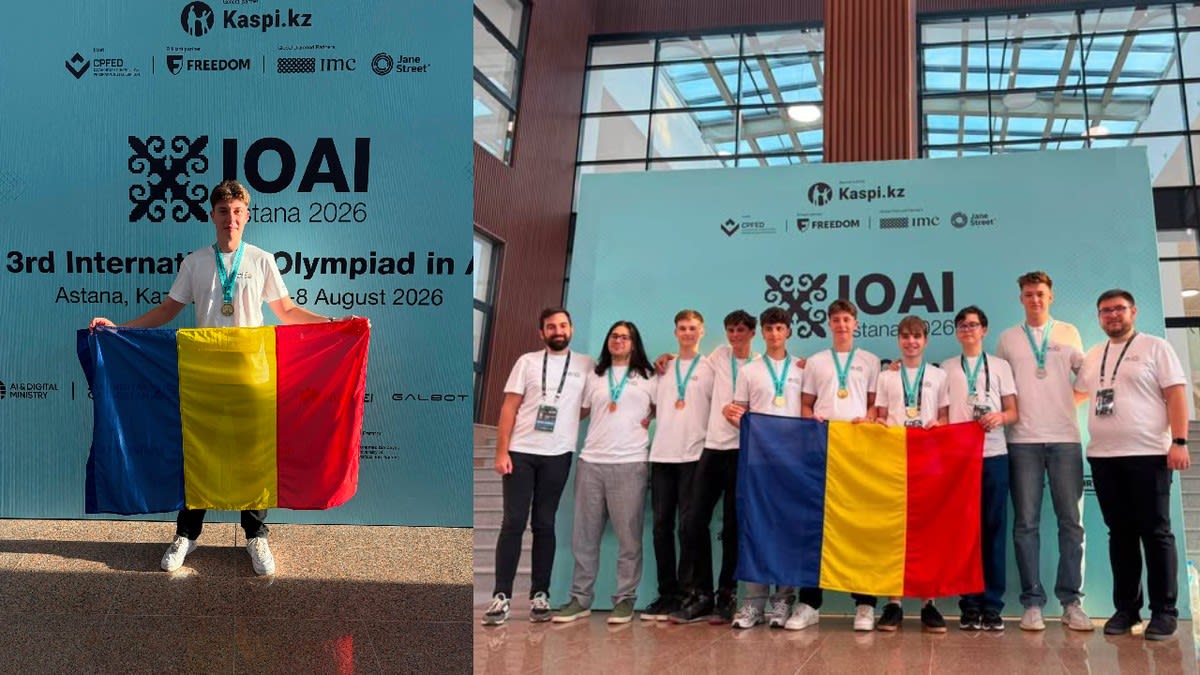 Elevi români medaliați la olimpiada de inteligență artificială Elevi români medaliați la olimpiada de inteligență artificială