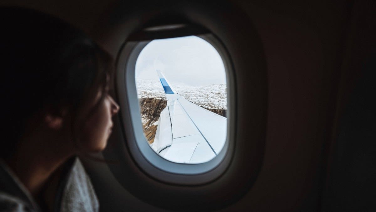 interior avion fără ferontere