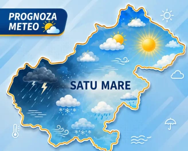 Județul Satu Mare va avea vreme rece și însorită pe 14 octombrie 2026