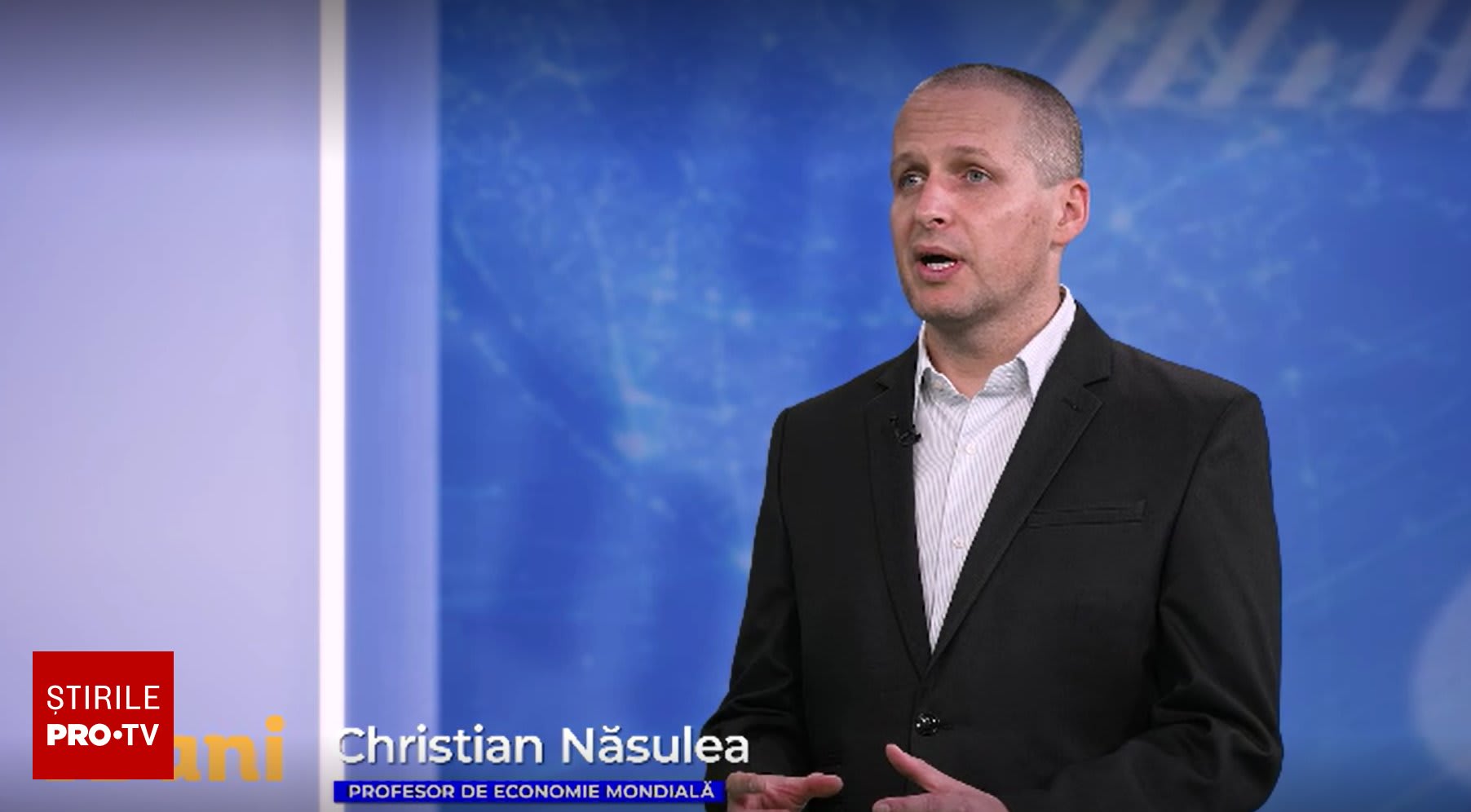 Christian Năsulea, profesor de economie, analizând cursul valutar
